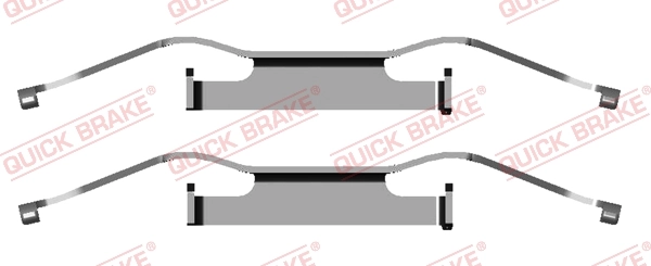 Accessory Kit, disc brake pad